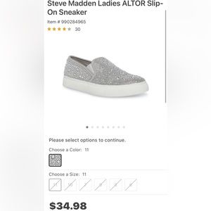 Steve Madden ALTOR slip on sneaker